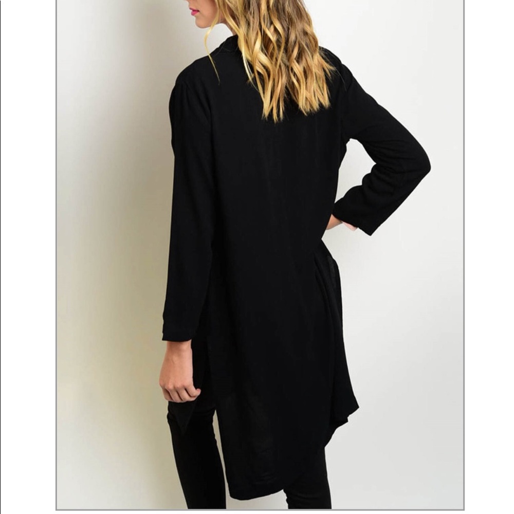 Long Side Slit Jacket - Picture 3 of 6